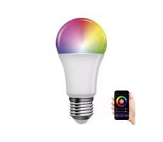 LED RGB Stmívatelná žárovka GoSmart A60 E27/11W/230V 2700-6500K Wi-Fi Tuya