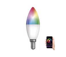 LED RGB Stmívatelná žárovka GoSmart E14/4,8W/230V 2700-6500K Tuya