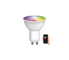 LED RGB Stmívatelná žárovka GoSmart MR16 GU10/4,8W/230V 2700-6500K Wi-Fi Tuya