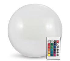 LED RGBW Solární lampa BALL LED/1,2V pr. 30 cm IP65 + dálkové ovládání