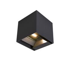 LED Solární nástěnné svítidlo se senzorem LED/3W/3,7V IP65 4000K černá