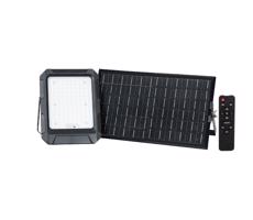 LED Solární reflektor LED/15W/3,7V IP65 4000K černá + DO