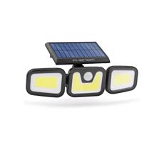 LED Solární reflektor se senzorem 3xLED/3,3W/5V IP65