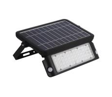 LED Solární reflektor se senzorem LED/10W/3,7V 4000K IP65