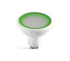 LED Stmívatelná reflektorová žárovka EASY CONNECT GU10/4W/230V zelená