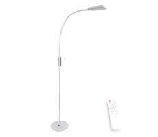 LED Stmívatelná stojací lampa LED/9W/24V bílá + dálkové ovládání