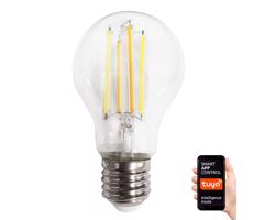 LED Stmívatelná žárovka VINTAGE A60 E27/7W/230V 2700-6500K Wi-Fi Tuya