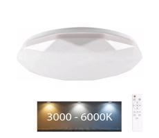 LED Stmívatelné koupelnové svítidlo GALAXY LED/48W/230V 3000-6000K IP44 + DO