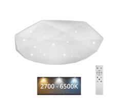 LED Stmívatelné stropní svítidlo INDUS LED/60W/230V 2700-6500K +dálkové ovládání