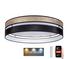 LED Stmívatelné stropní svítidlo LIMA LED/36W/230V Wi-Fi Tuya + DO zlatá/černá