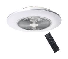 LED Stmívatelné stropní svítidlo s látorem ARIA LED/38W/230V stříbrná + DO