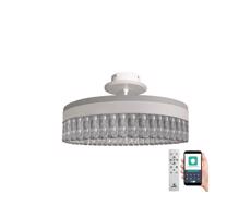 LED Stmívatelný přisazený lustr LED/75W/230V 3000-6500K bílá + dálkové ovládání