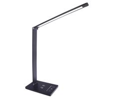 LED Stolní lampa s bezdrátovým nabíjením VARIO LED/5W/230V 3000-6000K černá