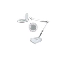 LED Stolní lampa s lupou LED/15W/230V