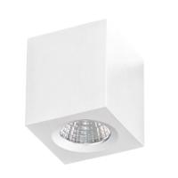 LED Stropní bodové přisazené svítidlo AZzardo Nano Square white AZ2786 5W 420lm 3000K IP20 5,6cm hranaté bílé