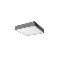 LED Stropní přisazené svítidlo AZzardo Monza II S 40 3000K black AZ3690 46W 4508lm 3000K IP20 40cm černé čtvercové stmívatelné