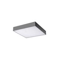 LED Stropní přisazené svítidlo AZzardo Monza II S 50 3000K black AZ3694 74W 6120lm 3000K IP20 50cm černé čtvercové stmívatelné