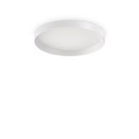 LED Stropní přisazené svítidlo Ideal Lux FLY PL D35 3000K 270272 18W 2600lm 3000K IP40 35cm bílé