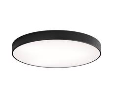 LED Stropní svítidlo CLEO LED/96W/230V 3000K pr. 80 cm černá