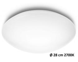 LED Stropní svítidlo Philips Suede 31801/31/EO bílé 2700K 28cm