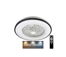 LED Stropní svítidlo s látorem OPAL LED/48W/230V + dálkové ovládání