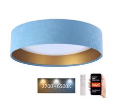 LED Stropní svítidlo SMART GALAXY LED/36W/230V Wi-Fi Tuya modrá/zlatá + DO