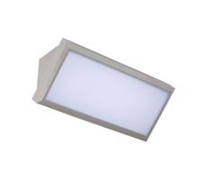 LED Venkovní nástěnné svítidlo LED/20W/230V 3000K IP65 šedá