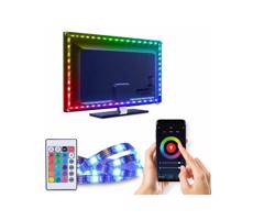 LED WiFi Smart RGB pásek pro TV - 4x50cm, USB - (WM58)