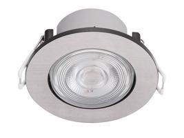 LED Zapuštěné bodové svítidlo Philips TARAGON SL262 8718699755782 4,5W 380lm 2700K IP20 8,5cm niklové