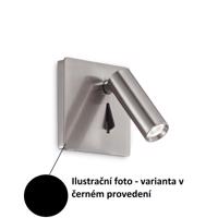 LED Zapuštěné svítidlo Ideal Lux Lite AP Nero 250113 3W 130lm 3000K IP20 černé