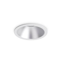 LED Zápustné bodové svítidlo Ideal Lux Game Round White Silver 192284 11W 850lm 3000K IP20 bílo-stříbrné