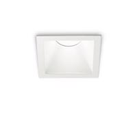 LED Zápustné bodové svítidlo Ideal Lux Game Square White White 192376 11W 850lm 3000K IP20 hranaté bílé