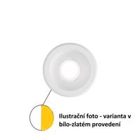 LED Zápustné schodišťové svítidlo Ideal Lux Virus WH GD 244822 3W 210lm 3000K IP20 bílo-zlaté