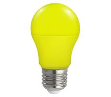 LED Žárovka A50 E27/4,9W/230V žlutá