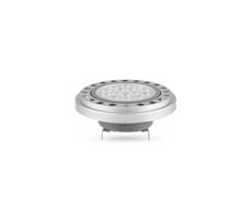 LED Žárovka AR111 G53/12W/12V 4000K stříbrná 30°