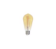 LED Žárovka FILAMENT SLIM VINTAGE ST64 E27/4,5W/230V 1800K