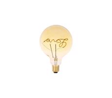 LED Žárovka FILAMENT VINTAGE LOVE G125 E27/2W/230V 2000K