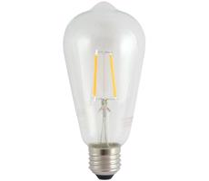 LED Žárovka FILAMENT VINTAGE ST64 E27/4W/230V 2700K