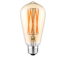 LED Žárovka LEDSTAR AMBER ST64 E27/10W/230V 2200K