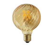 LED žárovka VINTAGE AMBER E27/4W/230V G95 2700K