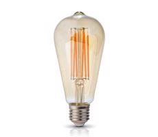 LED Žárovka VINTAGE FST64 E27/7W/230V 2700K