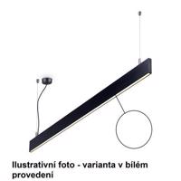 LED Závěsné svítidlo Ideal Lux LINUS SP WH 4000K 268231 34W 3850lm 4000K IP20 120cm bílé stmívatelné