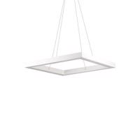 LED Závěsné svítidlo Ideal Lux Oracle D50 Square Bianco 245669 35W 2300lm IP20 50cm hranaté bílé