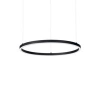 LED Závěsné svítidlo Ideal Lux Oracle Slim D50 Nero 229492 29W 1600lm IP20 50cm černé