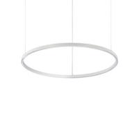 LED Závěsné svítidlo Ideal Lux Oracle Slim D70 Bianco 229485 35W 2100lm IP20 70,5cm bílé