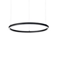 LED Závěsné svítidlo Ideal Lux Oracle Slim D70 Nero 229515 35W 2100lm IP20 70,5cm černé