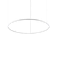 LED Závěsné svítidlo Ideal Lux Oracle Slim D90 Bianco 229478 48W 3000lm IP20 90cm bílé