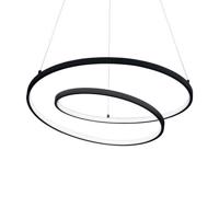 LED Závěsné svítidlo Ideal Lux OZ SP D80 NERO 269450 59W 6000lm 3000K IP20 80cm černé