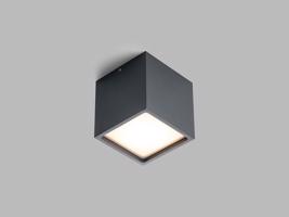 LED2 CUBE, A 12W 3000K STROPNÍ ANTRACITOVÉ 5111134