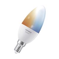 Ledvance Chytrá LED žárovka SMART+ BT, E14, Candle, 5W, 470lm, 2700K, teplá-studená bílá SMART+ BLUETOOTH 4058075485235